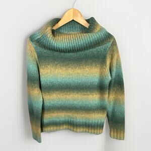 Woolrich Vintage Sweater Women’s S Made In Hong Kong Y2K Grunge Wool Blend